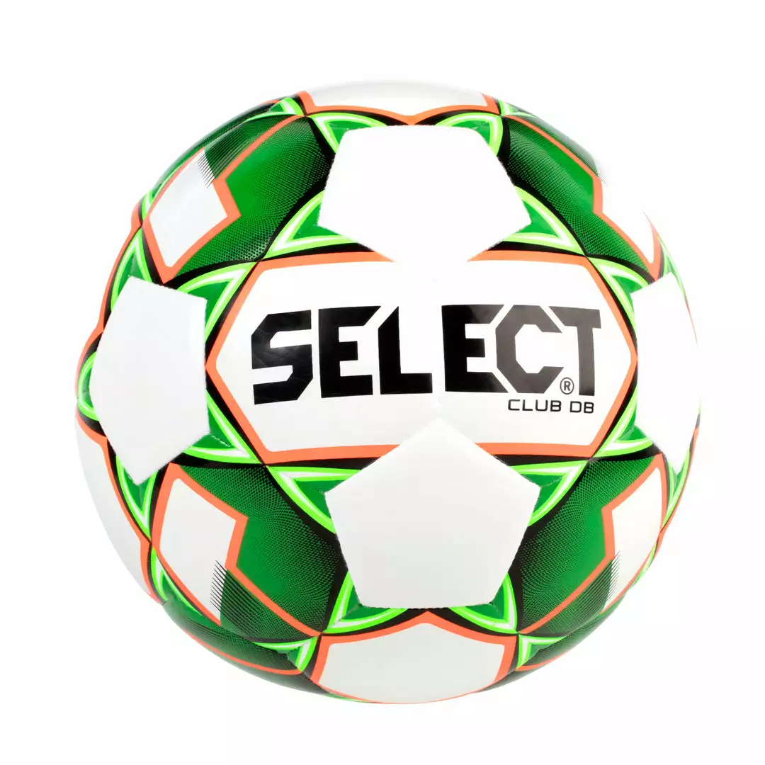 Soccer Balls Select Sport Club DB Soccer Ball - NFHS - White/Green/Orange 1 Soccer Balls Select Sport Club DB Soccer Ball - NFHS - White/Green/Orange