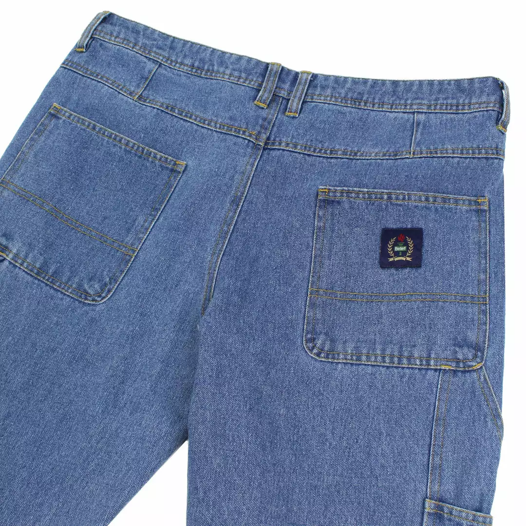 New Arrivals Belief NYC Denim Carpenter Pant - Medium Blue 5 New Arrivals Belief NYC Denim Carpenter Pant - Medium Blue