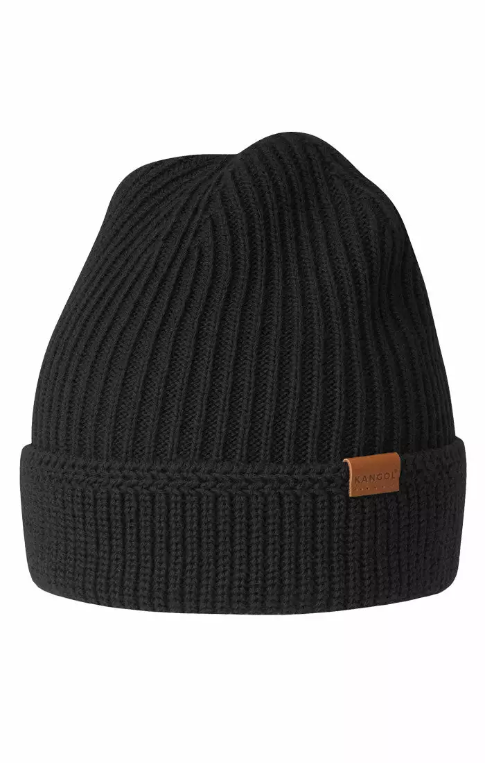 Kangol Squad FF Cuff Pull-On - Black 1 Kangol Squad FF Cuff Pull-On - Black