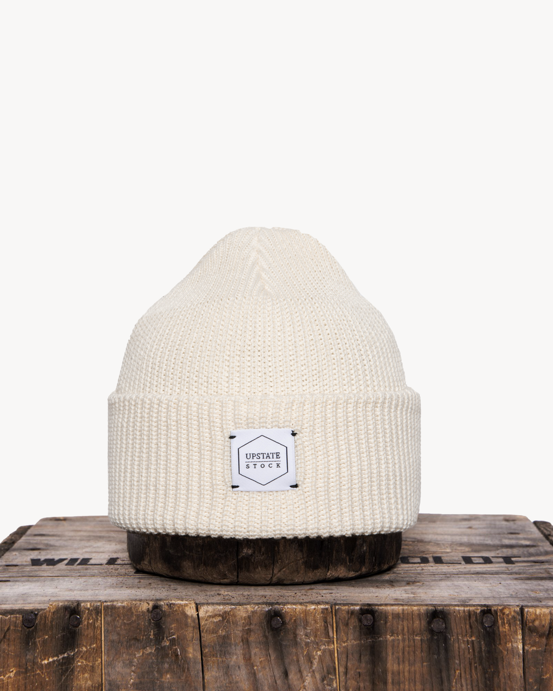 Upstate Stock Eco-Cotton Watchcap - Ecru Headwear 1 Upstate Stock Eco-Cotton Watchcap - Ecru Headwear