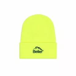 New Arrivals Belief NYC Summit Beanie - Safety Yellow
