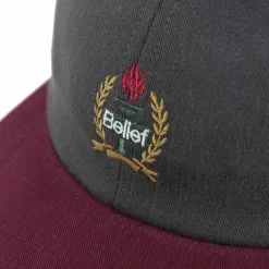 New Arrivals Belief NYC Liberty 6 Panel - Graphite/Burgundy