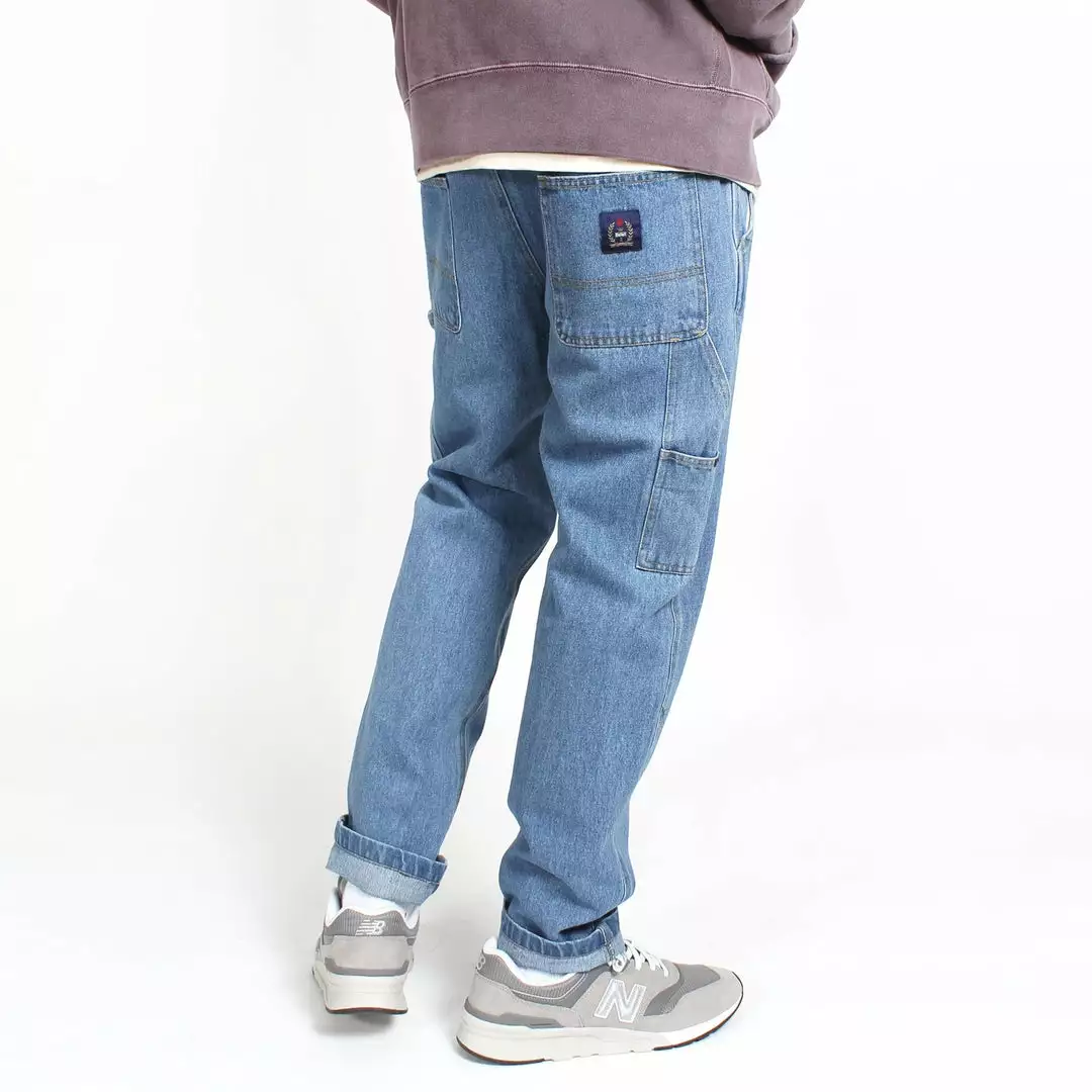 New Arrivals Belief NYC Denim Carpenter Pant - Medium Blue 6 New Arrivals Belief NYC Denim Carpenter Pant - Medium Blue