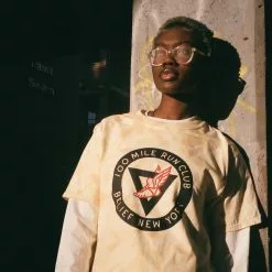 Belief NYC Run Club Tee - Yellow Dye New Arrivals
