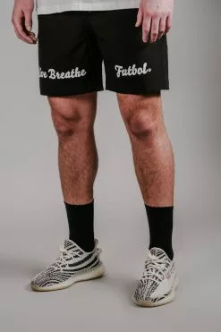 Live Breathe Futbol Maestro Shorts(Turbo) - Black