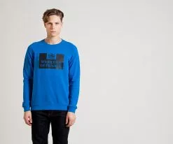 Outerwear Weekend Offender Penitentiary Classic Crewneck - Bondi Blue