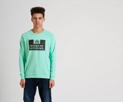 Weekend Offender Penitentiary Classic Crewneck - Teatree