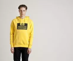 Weekend Offender HM Service Classic Hoodie - Beeswax Outerwear