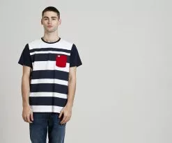 Weekend Offender Quintessence MW15 Navy/White T-Shirt T-Shirts
