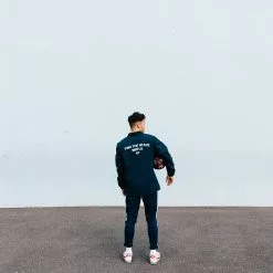 Outerwear MIDFLD Enso Coaches Jacket - Navy Blue 9 Outerwear MIDFLD Enso Coaches Jacket - Navy Blue