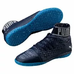 PUMA Football PUMA 365 EvoKNIT NETFIT CT Indoor Soccer Shoes - Peacoat-Quarry-White