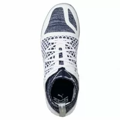 PUMA Football PUMA 365 EvoKNIT NETFIT CT Indoor Soccer Shoes - White-Peacoat-Quarry 9 PUMA Football PUMA 365 EvoKNIT NETFIT CT Indoor Soccer Shoes - White-Peacoat-Quarry